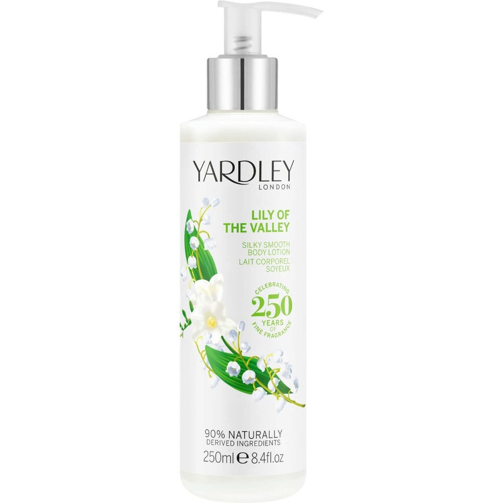 YARDLEY by Yardley LILY OF THE VALLEY BODY LOTION 8.4 OZ